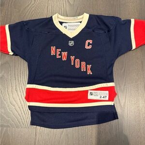 New York Rangers hockey jersey 2-4T